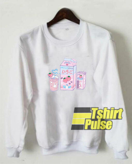 Strawberry Milk Anime sweatshirt