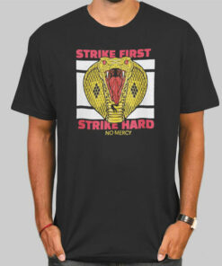 Strike First Strike Hard Cobra Kai Sweatshirt Cheap 2 Strike First Strike Hard Cobra Kai Sweatshirt Cheap 3