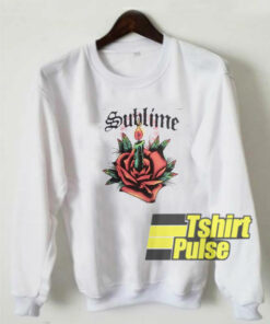 Sublime Candle Rose sweatshirt