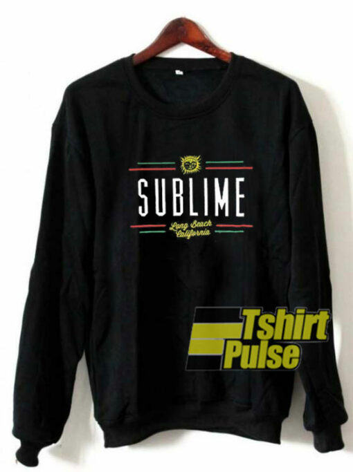 Sublime Stripes Long Beach CA sweatshirt