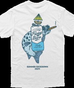 Summer Suckdown Bass Tee