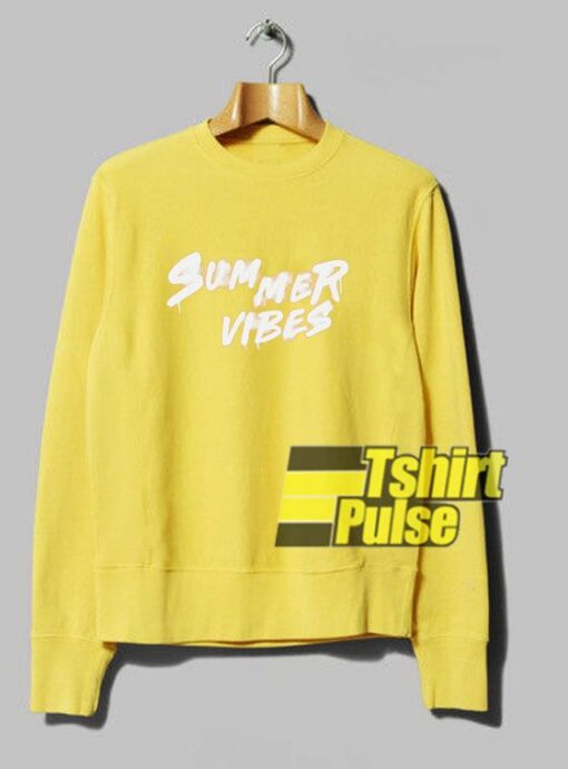 Summer Vibes sweatshirt