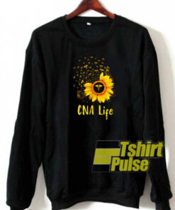 Sunflower CNA life sweatshirt