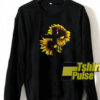 Sunflower Christian Cross sweatshirt