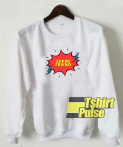 Super Friends Logo Vtg sweatshirt