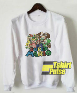 Super Mario Bros Animated sweatshirt