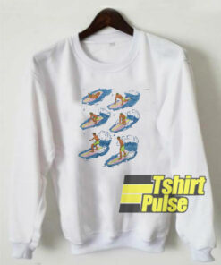 Surfer Cartoon sweatshirt