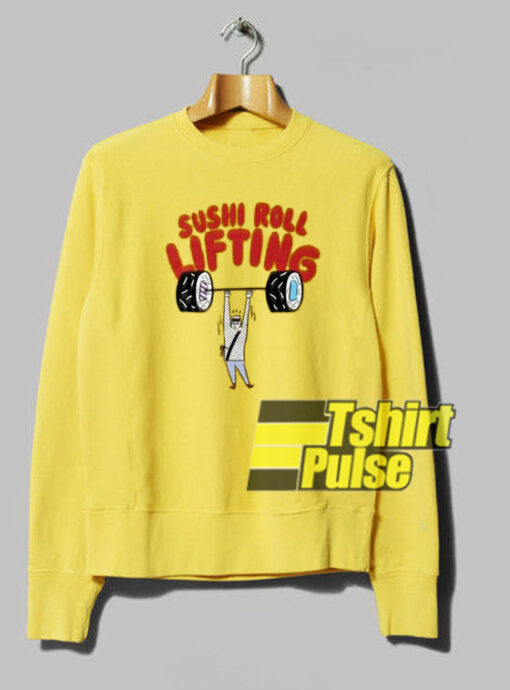 Sushi Roll Lifting sweatshirt