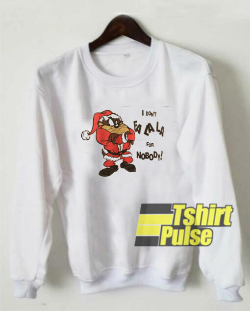 Tazmania Santa Fa la la sweatshirt