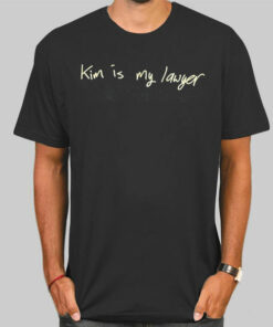 Text Printed Kim Is My Lawyer Sweatshirt Cheap 2 Text Printed Kim Is My Lawyer Sweatshirt Cheap 3