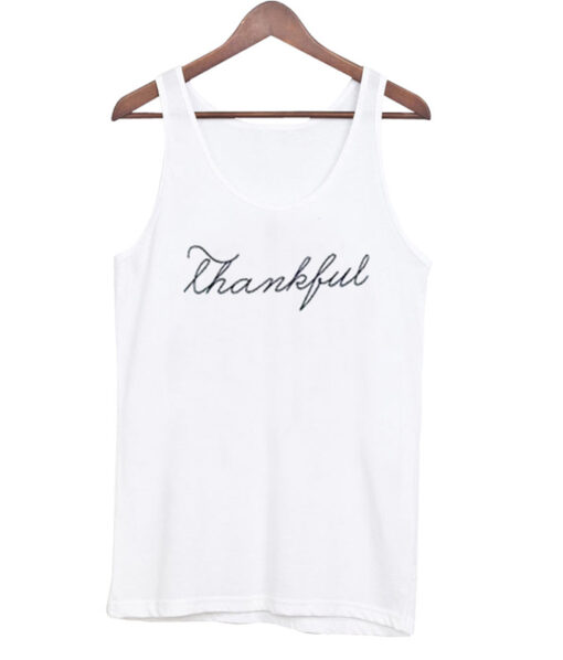 Thankful tank top