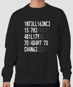 The Ability to Adapt Black Intelligence Sweatshirt Cheap The Ability to Adapt Black Intelligence Sweatshirt Cheap