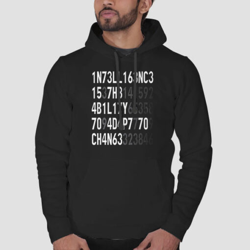 The Ability to Adapt Black Intelligence Sweatshirt Cheap