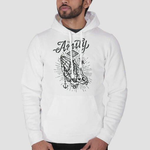 The Amity Affliction Merch Rosary Praying Sweatshirt Cheap