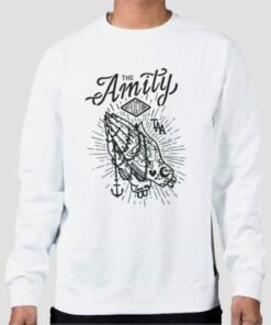 The Amity Affliction Merch Rosary Praying Sweatshirt Cheap 4