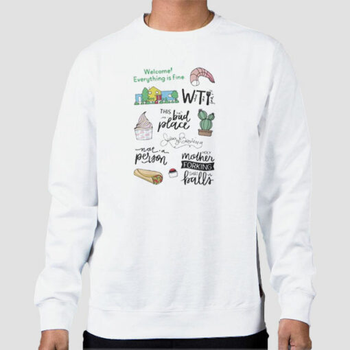 The Good Place Merchandise Tv Show Sweatshirt Cheap