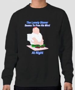 The Lonely Stoner Seems to Free His Mind at Night Meme Sweatshirt Cheap 3 The Lonely Stoner Seems to Free His Mind at Night Meme Sweatshirt Cheap 4