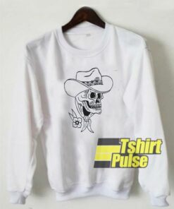 The Outlaw Skull Traditional sweatshirt
