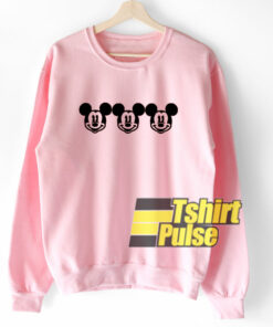 Three Head Mickey Mouse sweatshirt