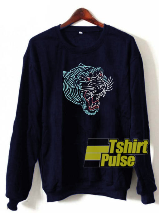 Tiger Print sweatshirt