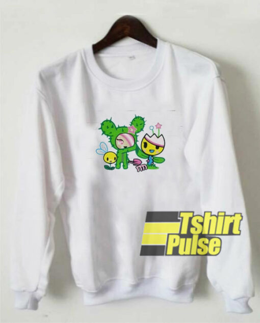 Tokidoki Plants sweatshirt