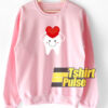 Tooth Honding a Heart sweatshirt
