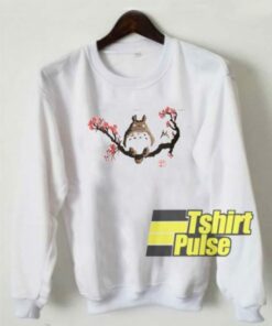 Totoro Sit On Cherry Tree sweatshirt