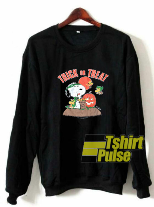 Trick Or Treat Snoopy Halloween sweatshirt