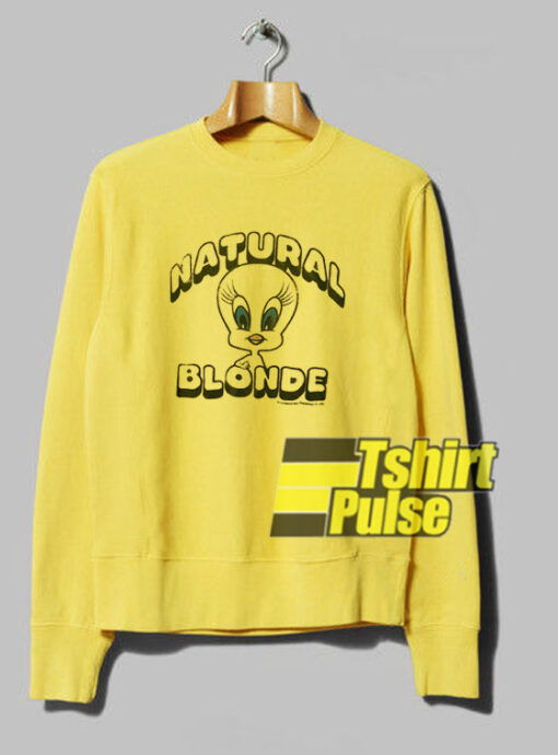 Tweety Bird Natural Blonde sweatshirt