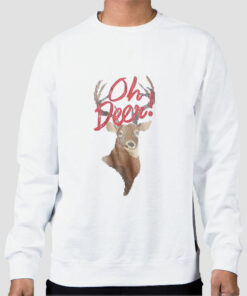 Ugly Christmas Oh Deer Sweatshirt Cheap