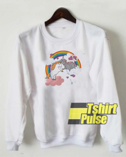 Unicorn Jumper Printed sweatshirt