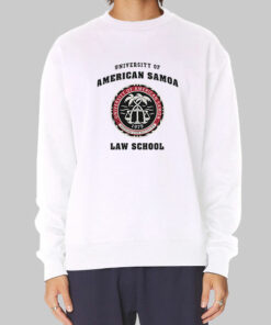 University of American Samoa Law School Sweatshirt Cheap 1