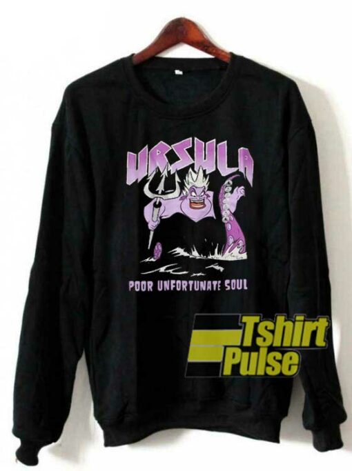 Ursula poor unfortunate souls sweatshirt