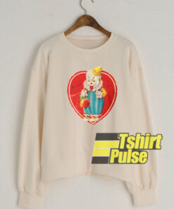 Valentine evil clown sweatshirt