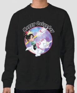Vanellope Rainbow Galaxy Caturday Sweatshirt Cheap 3 Vanellope Rainbow Galaxy Caturday Sweatshirt Cheap 4