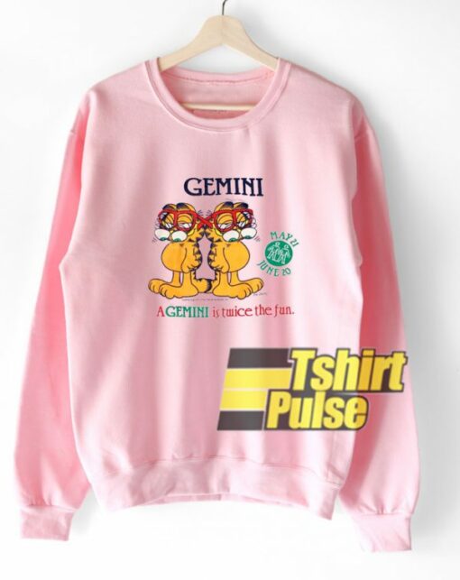 Vintage 1978 Garfield Gemini sweatshirt