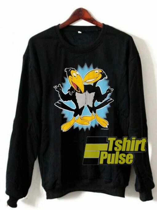 Vintage 1992 Heckle and Jeckle Cartoon sweatshirt