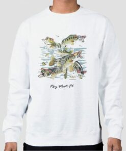 Vintage 90s Bass Fishing Sweatshirt Cheap 4