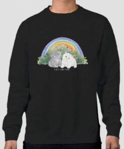 Vintage 90s Rainbow Kitten Sweatshirt Cheap 3 Vintage 90s Rainbow Kitten Sweatshirt Cheap 4