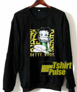 Vintage Betty Boop Cheetah sweatshirt
