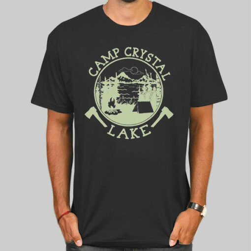 Vintage Camp Crystal Lake Counselor Shirt Cheap