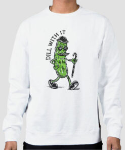 Vintage Dill With It Pickle Shirt Cheap