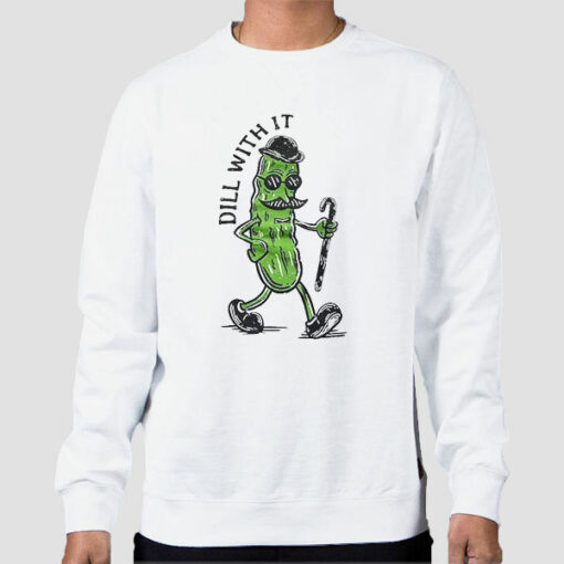 Vintage Dill With It Pickle Shirt Cheap