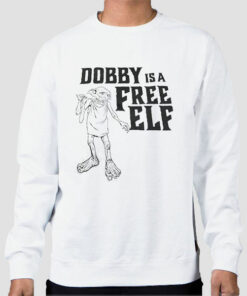Vintage Elf Dobby Is Free Sweater Cheap