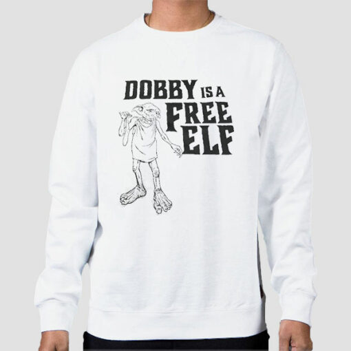 Vintage Elf Dobby Is Free Sweater Cheap