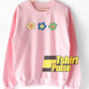 Vintage Flower Print sweatshirt