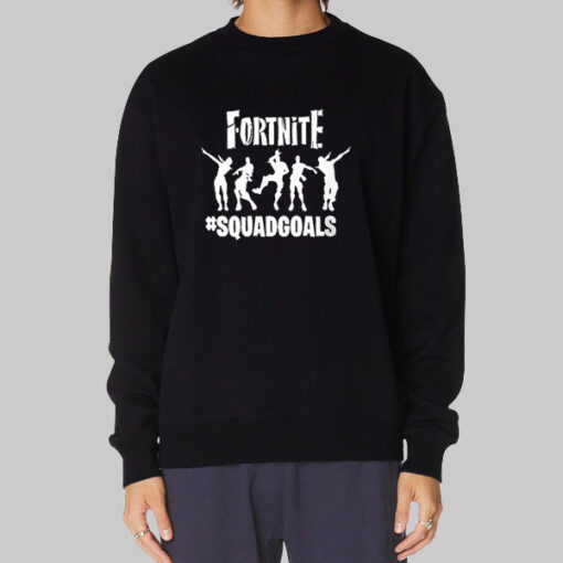 Vintage Fortnite Squad Goals Sweatshirt Cheap