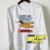 Vintage Garfield Search n Devour sweatshirt