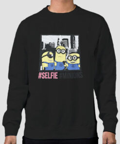 Vintage Graphic Selfie Minion Sweatshirt Cheap Vintage Graphic Selfie Minion Sweatshirt Cheap