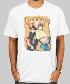 Vintage Guitarist Brooks and Dunn T Shirt Cheap